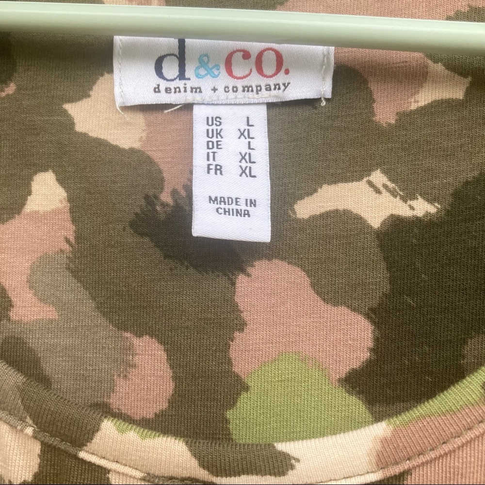 d & co. Camo Tunic - Picture 3 of 4